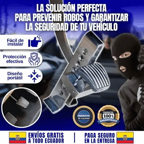 SecureCar: Cerradura de embrague de freno Antirrobo