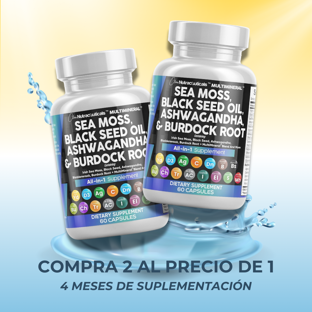 Seamoss Complex 15 en 1 - Vitalidad y Defensas Naturales