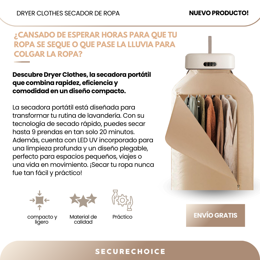 Dryer Clothes Secador de Ropa
