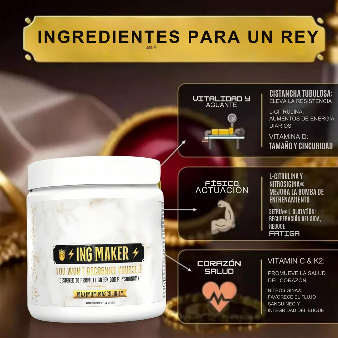 KING MAKER COMPRA 1 Y RECIBE 1 GRATIS