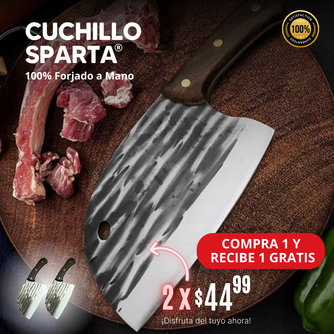 CUCHILLO SPARTA: COMPRA 1 Y RECIBE 1 GRATIS